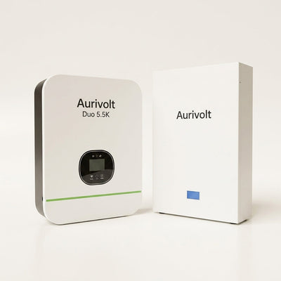 Smart Solar Kit Engineered for Home Energy Independence, 5.5kW Hybrid Inverter, 10kWh Battery, Grid Backup