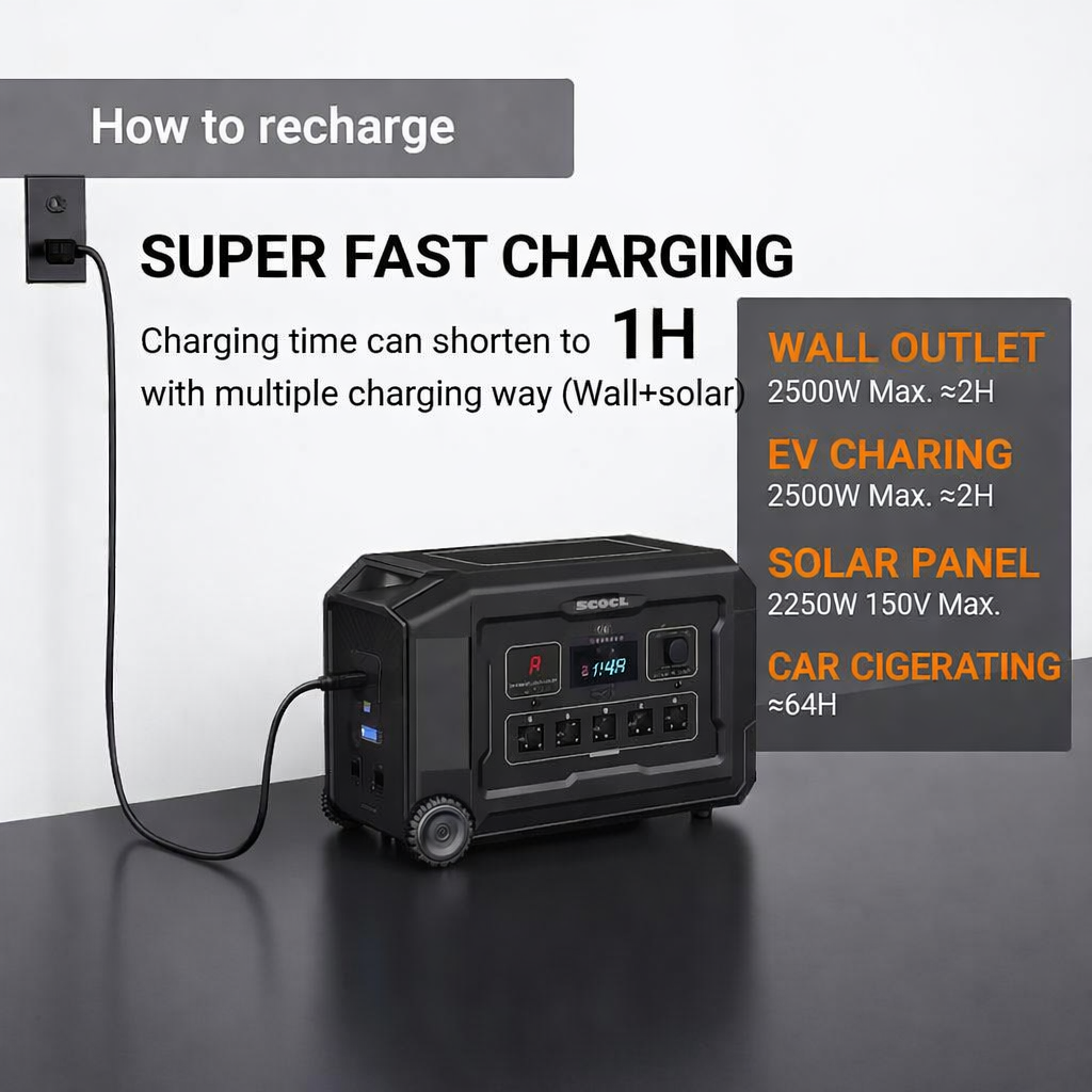 Heading: TitanVolt 3000 Ultra Portable Power Station