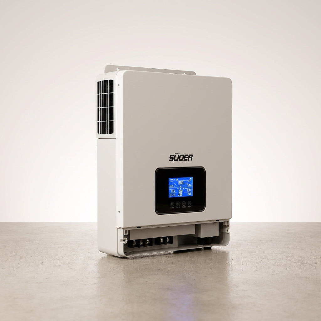 Süder Harmony 6000 Hybrid Solar Inverter — Studio Shot