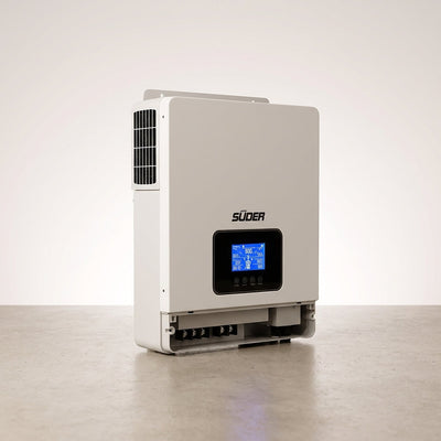 Hybrid Solar Inverter Built for Premium Energy Systems, 6kW Output, Silent Operation, Smart Load Balance