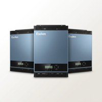 Solar Inverter System Engineered for Maximum Reliability, 9kW Power Output, Load Balancing, Battery Management — Studio Shot
