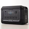 Portable Power Station Built for Extended Outages, 2040Wh LiFePO4 Battery, Smart Display, Rapid Charging