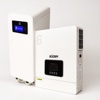 Hybrid Solar Inverter Built for Premium Energy Systems, 6kW Output, Silent Operation, Smart Load Balance