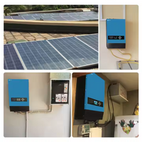 Solar Inverter System Engineered for Maximum Reliability, 9kW Power Output, Load Balancing, Battery Management
