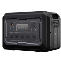 Portable Power Station Built for Extended Outages, 2040Wh LiFePO4 Battery, Smart Display, Rapid Charging