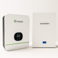 Smart Solar Kit Engineered for Home Energy Independence, 5.5kW Hybrid Inverter, 10kWh Battery, Grid Backup